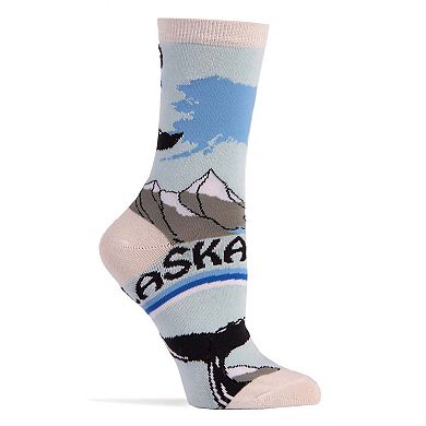 Alaska Mid-Calf Crew Socks
