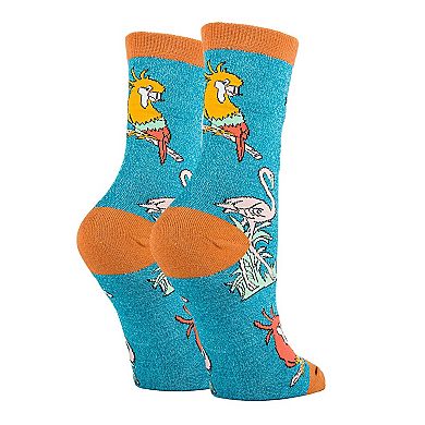 Tropical Birdy Socks