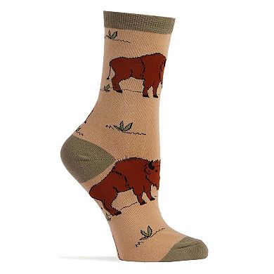 Buffalo Mid-Calf Crew Socks