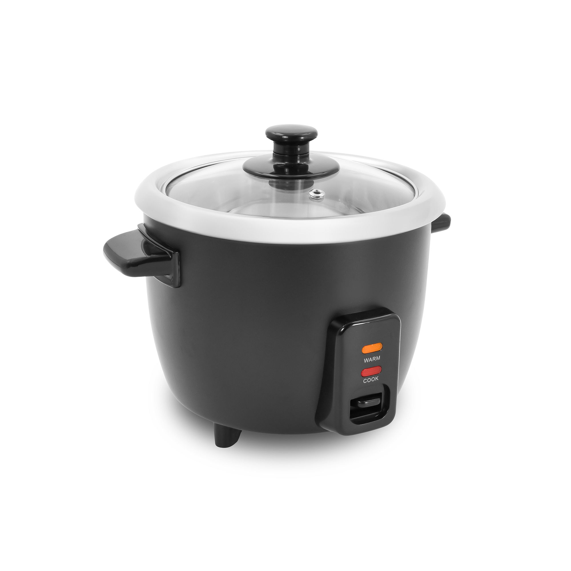 Elite Cuisine 6 Cup Rice Cooker, Black