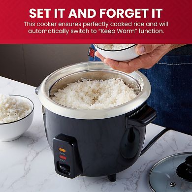 Elite Cuisine 6 Cup Rice Cooker
