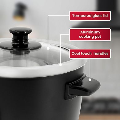Elite Cuisine 6 Cup Rice Cooker