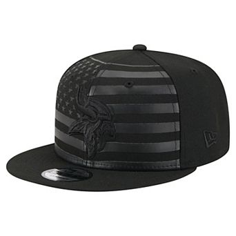 Men's�New Era Black Minnesota Vikings Independent 9FIFTY Snapback Hat