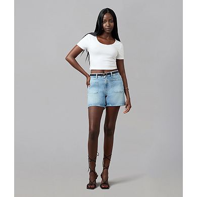 Liana High Rise Cut-Off Shorts