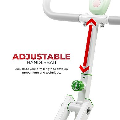 Sunny Health & Fitness Smart Upright Row-N-Ride® Exerciser