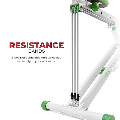 Sunny Health & Fitness Smart Upright Row-N-Ride® Exerciser