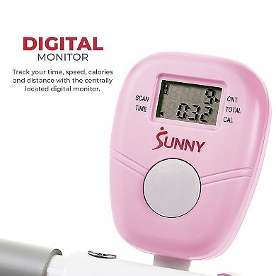 Sunny Health & Fitness Smart Upright Row-N-Ride® Exerciser