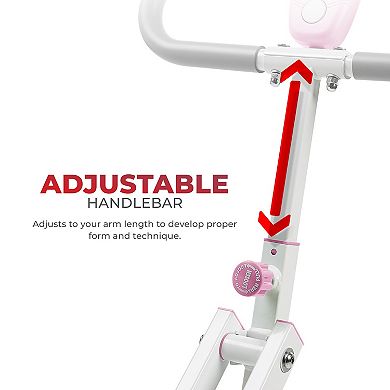 Sunny Health & Fitness Smart Upright Row-N-Ride® Exerciser