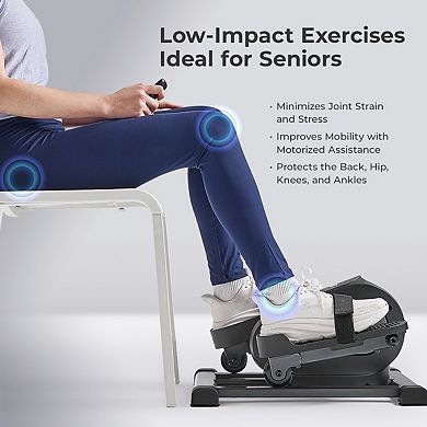 Sunny Health & Fitness Motorized Mini Elliptical