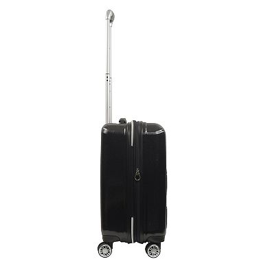 Peanuts Snoopy & Woodstock Ful embossed molded hardside 22" caryon suitcase spinner