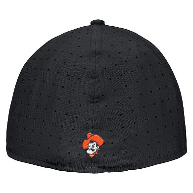 Men's Nike Black Oklahoma State Cowboys 2025 On-Field True Performance Baseball Fitted Hat