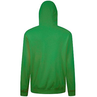Men's Levelwear Green Oakland Athletics Podium Fleece Pullover Hoodie