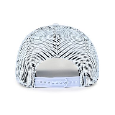 Men's '47 Light Blue Cincinnati Reds Foundation Script Hitch Adjustable Trucker Hat