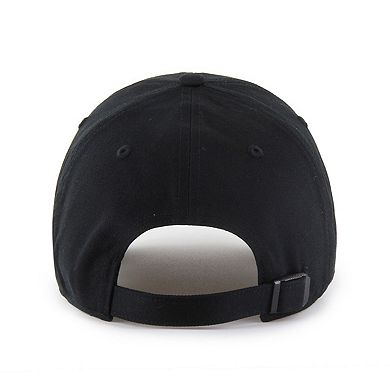 Men's '47 Black Jacksonville Jaguars Foundation Offside Adjustable Hat