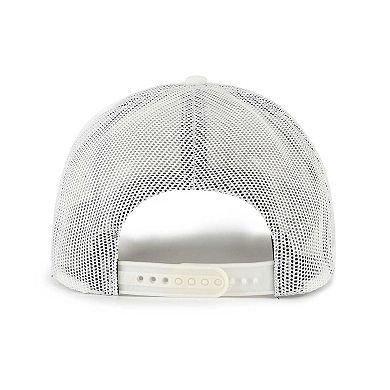 Unisex '47 Cream Penn State Nittany Lions Foundation Script Adjustable Trucker Hat