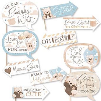 Big Dot of Happiness We Can Bearly Wait - Teddy Bear Baby Shower