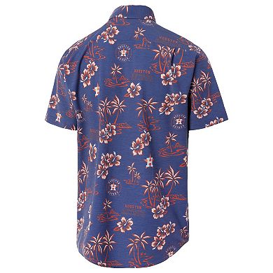Men's Reyn Spooner Navy Houston Astros Kekai Performance Button-Up Top