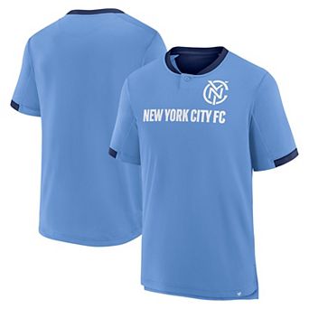 Men's Fanatics Blue New York City FC Stoppage Time Striker T-Shirt