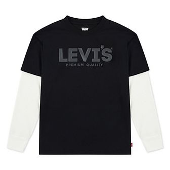 Boys 8-20 Levi's® Logo Twofer Long Sleeve T-Shirt