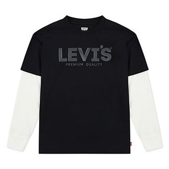 Boys 8-20 Levi's® Logo Twofer Long Sleeve T-Shirt