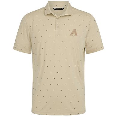 Men's Levelwear Cream Arizona Diamondbacks Vision Polo