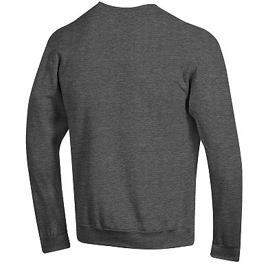 Men's Champion® Heather Charcoal Penn State Nittany Lions Arch Over Logo Pullover Sweatshirt