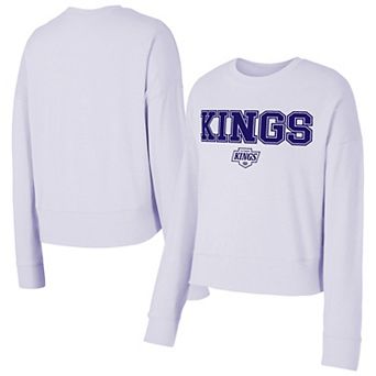 Women's Concepts Sport Light Purple Los Angeles Kings Tonal Pullover Sweatshirt
