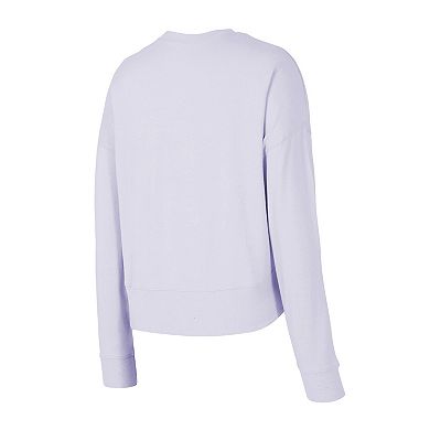 Women's Concepts Sport Light Purple Los Angeles Kings Tonal Pullover Sweatshirt