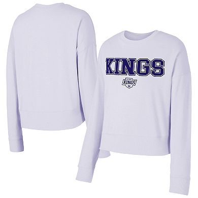 Women's Concepts Sport Light Purple Los Angeles Kings Tonal Pullover Sweatshirt
