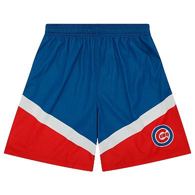 Men's FOCO Light Blue Chicago Cubs Colorblocked Shorts