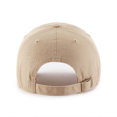 Men's '47 Khaki Florida State Seminoles Vault Clean Up Adjustable Hat