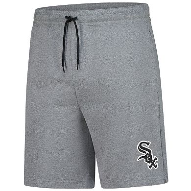 Men's Fanatics Heather Gray Chicago White Sox Logo Shorts