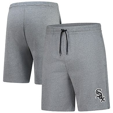 Men's Fanatics Heather Gray Chicago White Sox Logo Shorts