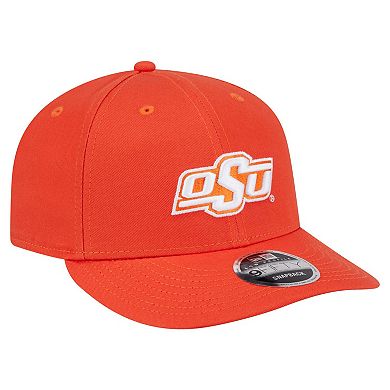 Men's New Era Orange Oklahoma State Cowboys Low Profile 9FIFTY Snapback Hat