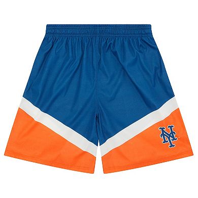 Men's FOCO Blue New York Mets Colorblocked Shorts