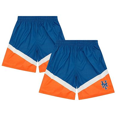 Men's FOCO Blue New York Mets Colorblocked Shorts