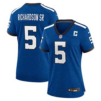 Women's Nike Anthony Richardson Sr. Royal Indianapolis Colts Alternate Indiana Nights Game Jersey