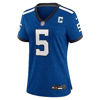 Women's Nike Anthony Richardson Sr. Royal Indianapolis Colts Alternate Indiana Nights Game Jersey