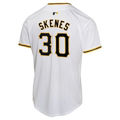 Youth Nike Paul Skenes White Pittsburgh Pirates Home Player Game Jersey