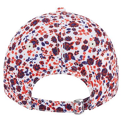 Women's New Era White Ole Miss Rebels Blooming 9TWENTY Adjustable Hat