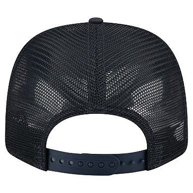 Men's New Era Navy UConn Huskies Primary 9SEVENTY Trucker Stretch-Snap Hat