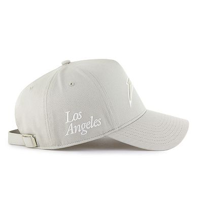 Men's '47 Cream Los Angeles Chargers Foundation Offside Adjustable Hat