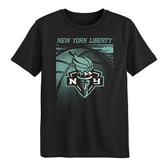 Preschool Black New York Liberty Big Ball T-Shirt