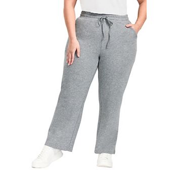 Avenue Women's Plus Size Piper Wide Leg Sweatpant