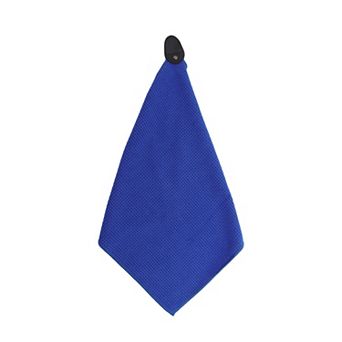 Soft Waffle Pattern Golf Towel for Cleaning Golf Balls and Clubs - 1 pc Microfiber Towel