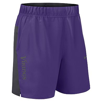 Men's Nike Purple Minnesota Vikings Woven Victory Performance Shorts