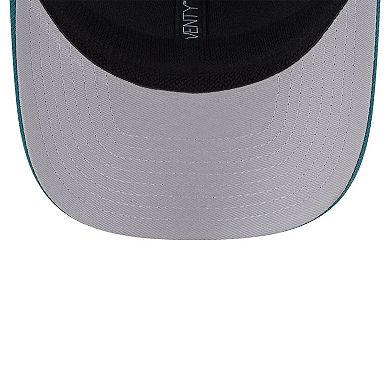 Men's New Era Midnight Green Philadelphia Eagles Main Trucker 9SEVENTY Stretch-Snap Hat