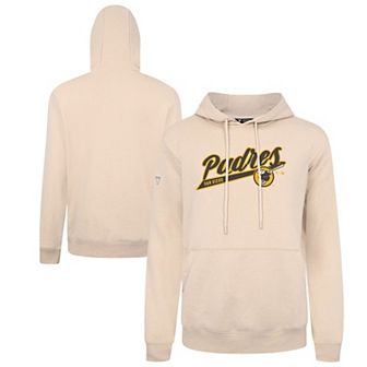 Men's�Levelwear Khaki San Diego Padres Podium Fleece Pullover Hoodie