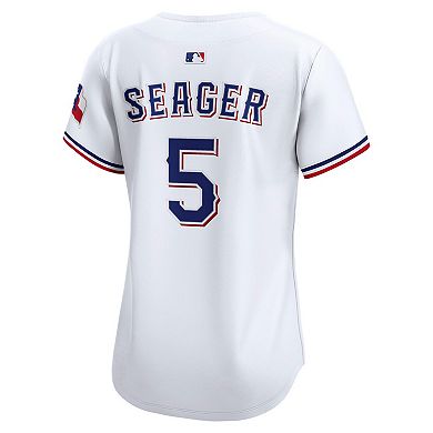 Women's Nike Corey Seager White Texas Rangers Home Limited Jersey
