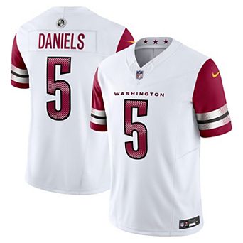 Men's Nike Jayden Daniels White Washington Commanders Vapor F.U.S.E. Limited Jersey